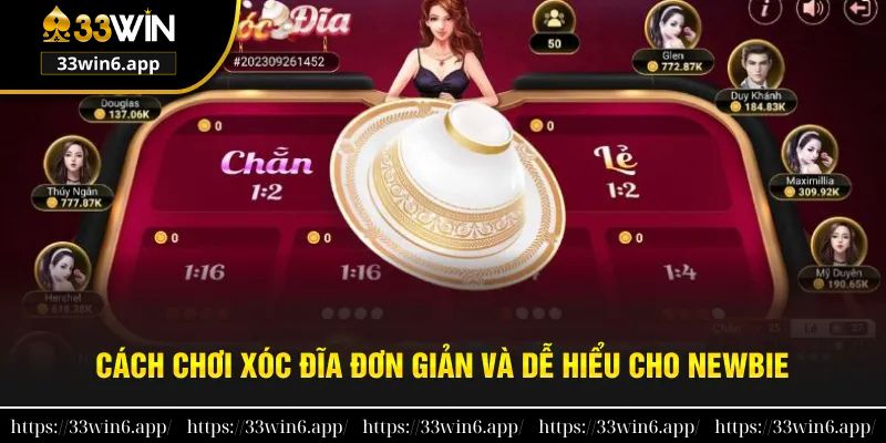 Cách chơi xóc đĩa