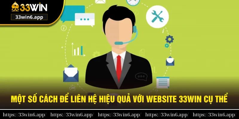 Những cách thức liên hệ 33WIN cụ thể nhất 