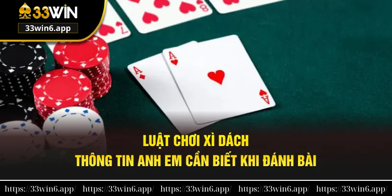 luật chơi xì dách
